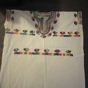 Colorful Embroidered Tunic